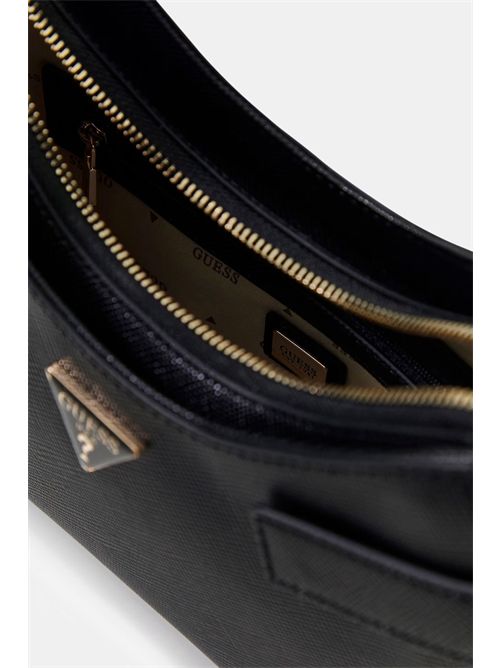 Borsa a spalla Serenova Saffiano GUESS | HWZG8091180/BLA
